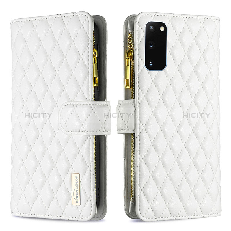 Custodia Portafoglio In Pelle Cover con Supporto B12F per Samsung Galaxy S20 5G