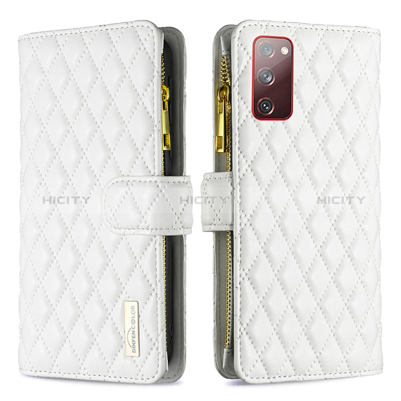 Custodia Portafoglio In Pelle Cover con Supporto B12F per Samsung Galaxy S20 FE (2022) 5G