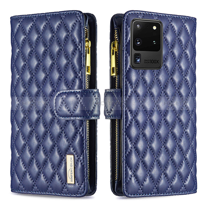 Custodia Portafoglio In Pelle Cover con Supporto B12F per Samsung Galaxy S20 Ultra 5G