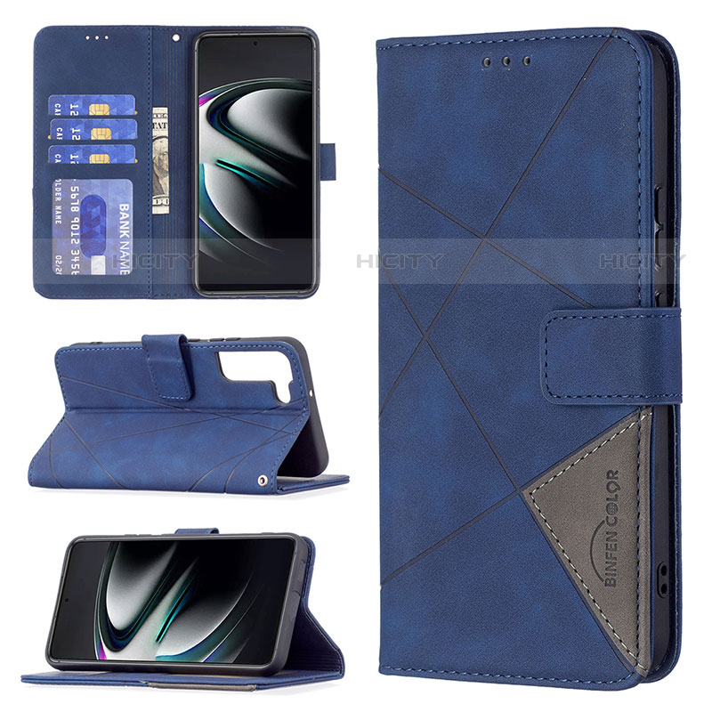 Custodia Portafoglio In Pelle Cover con Supporto B12F per Samsung Galaxy S21 5G