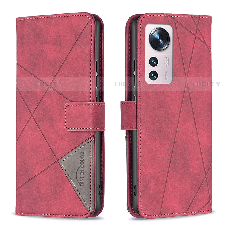 Custodia Portafoglio In Pelle Cover con Supporto B12F per Xiaomi Mi 12S 5G