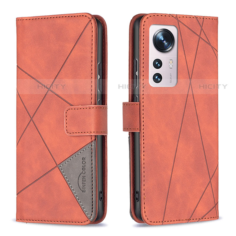 Custodia Portafoglio In Pelle Cover con Supporto B12F per Xiaomi Mi 12S 5G