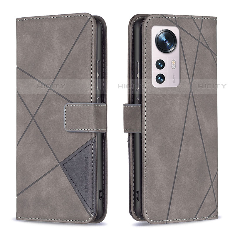 Custodia Portafoglio In Pelle Cover con Supporto B12F per Xiaomi Mi 12S Pro 5G