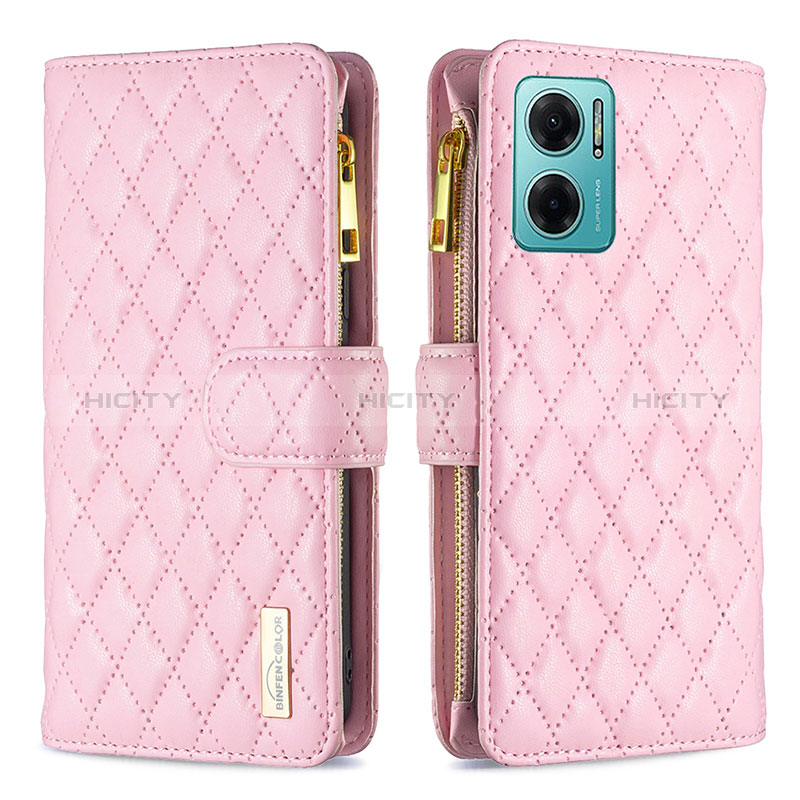 Custodia Portafoglio In Pelle Cover con Supporto B12F per Xiaomi Redmi Note 11E 5G