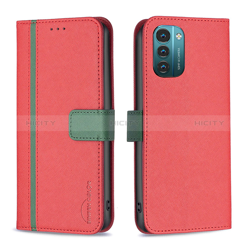 Custodia Portafoglio In Pelle Cover con Supporto B13F per Nokia G11