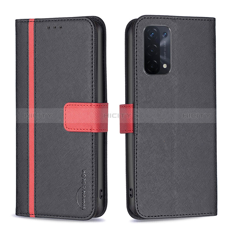 Custodia Portafoglio In Pelle Cover con Supporto B13F per Oppo A74 5G