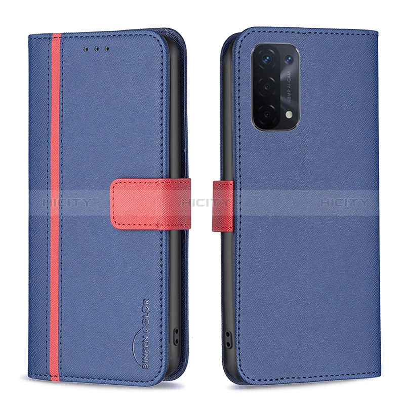 Custodia Portafoglio In Pelle Cover con Supporto B13F per Oppo A74 5G