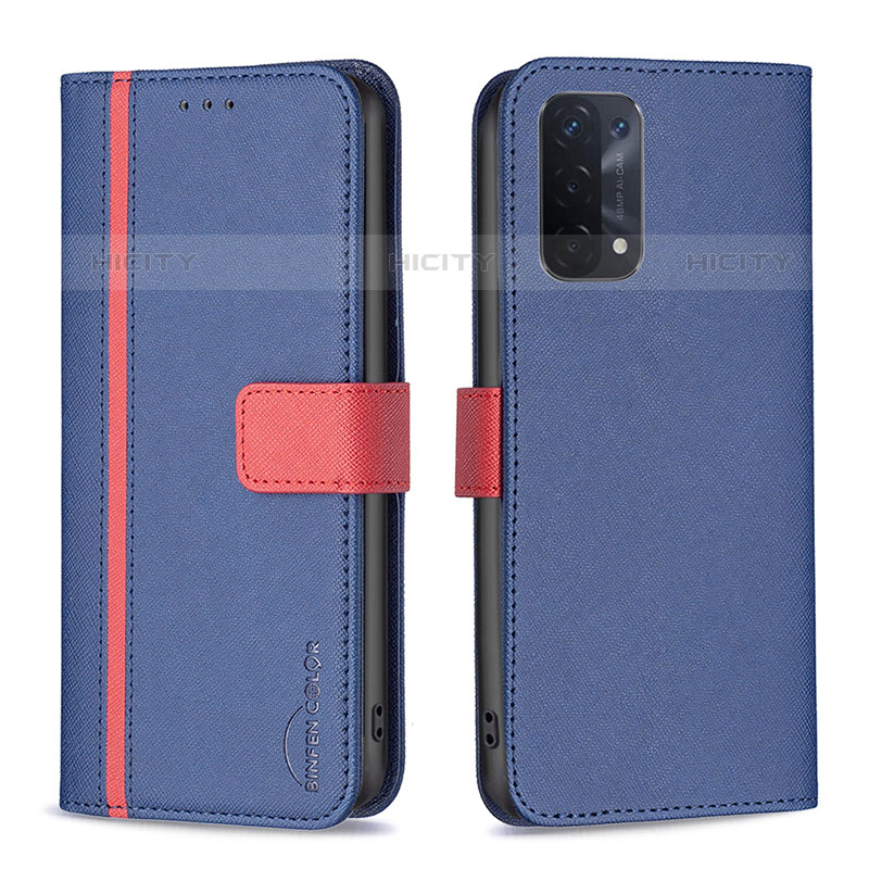 Custodia Portafoglio In Pelle Cover con Supporto B13F per Oppo A93 5G