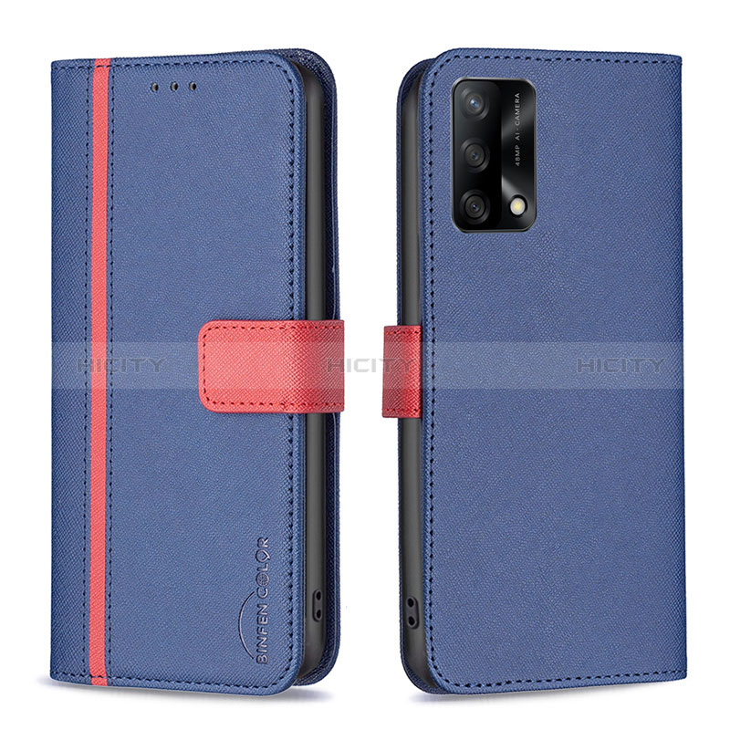 Custodia Portafoglio In Pelle Cover con Supporto B13F per Oppo A95 4G