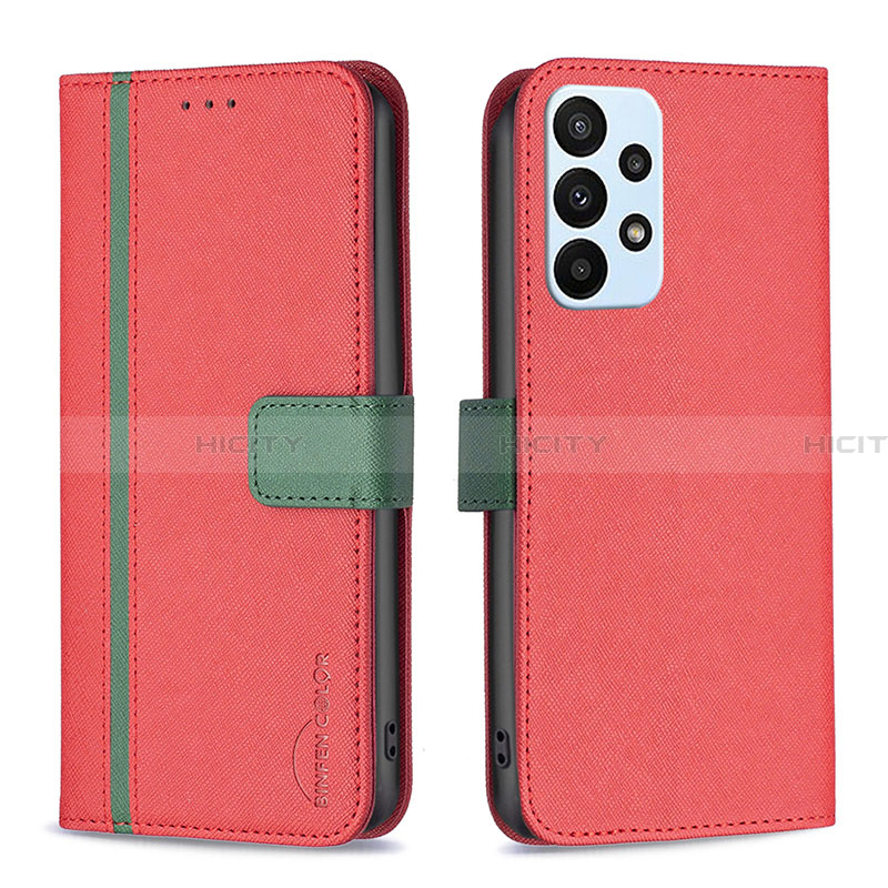 Custodia Portafoglio In Pelle Cover con Supporto B13F per Samsung Galaxy A23 4G