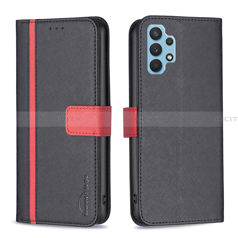 Custodia Portafoglio In Pelle Cover con Supporto B13F per Samsung Galaxy A32 4G