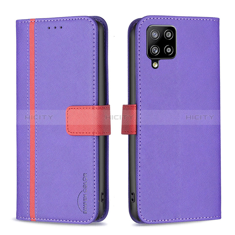 Custodia Portafoglio In Pelle Cover con Supporto B13F per Samsung Galaxy A42 5G