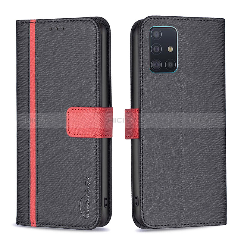 Custodia Portafoglio In Pelle Cover con Supporto B13F per Samsung Galaxy A51 4G