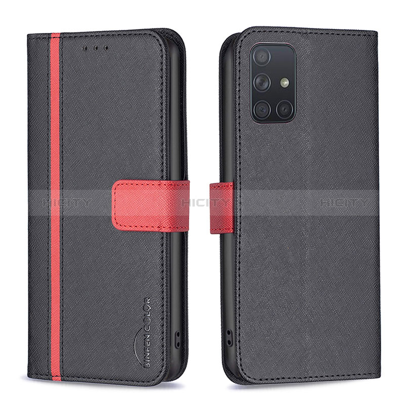 Custodia Portafoglio In Pelle Cover con Supporto B13F per Samsung Galaxy A71 5G