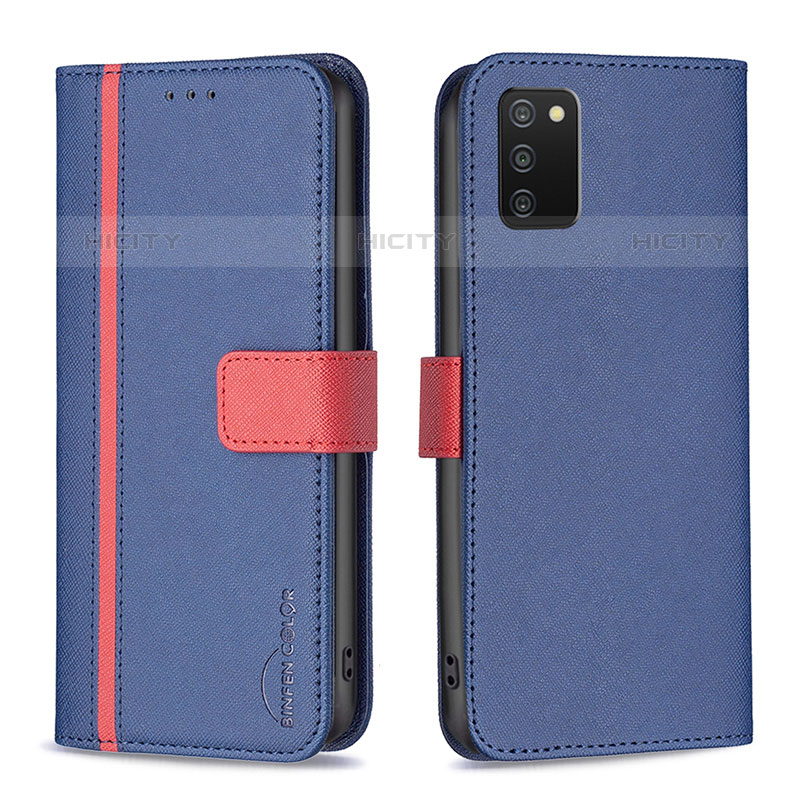 Custodia Portafoglio In Pelle Cover con Supporto B13F per Samsung Galaxy M02s