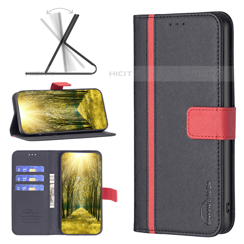 Custodia Portafoglio In Pelle Cover con Supporto B13F per Samsung Galaxy M02s