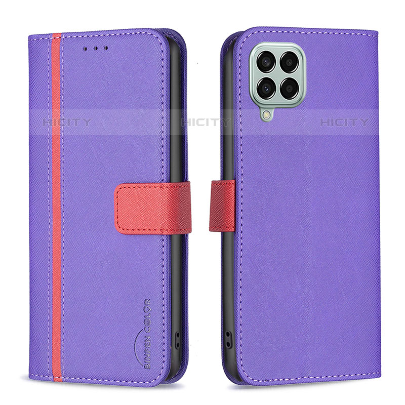 Custodia Portafoglio In Pelle Cover con Supporto B13F per Samsung Galaxy M33 5G