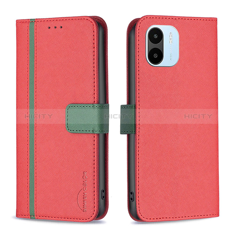 Custodia Portafoglio In Pelle Cover con Supporto B13F per Xiaomi Poco C50