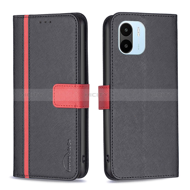 Custodia Portafoglio In Pelle Cover con Supporto B13F per Xiaomi Poco C50