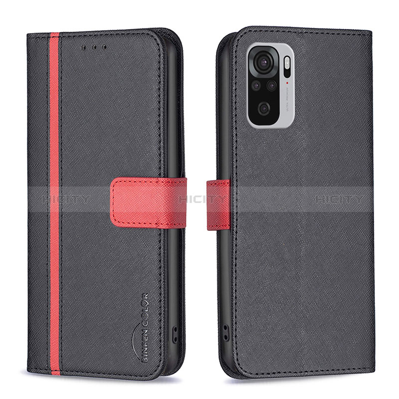 Custodia Portafoglio In Pelle Cover con Supporto B13F per Xiaomi Poco M5S