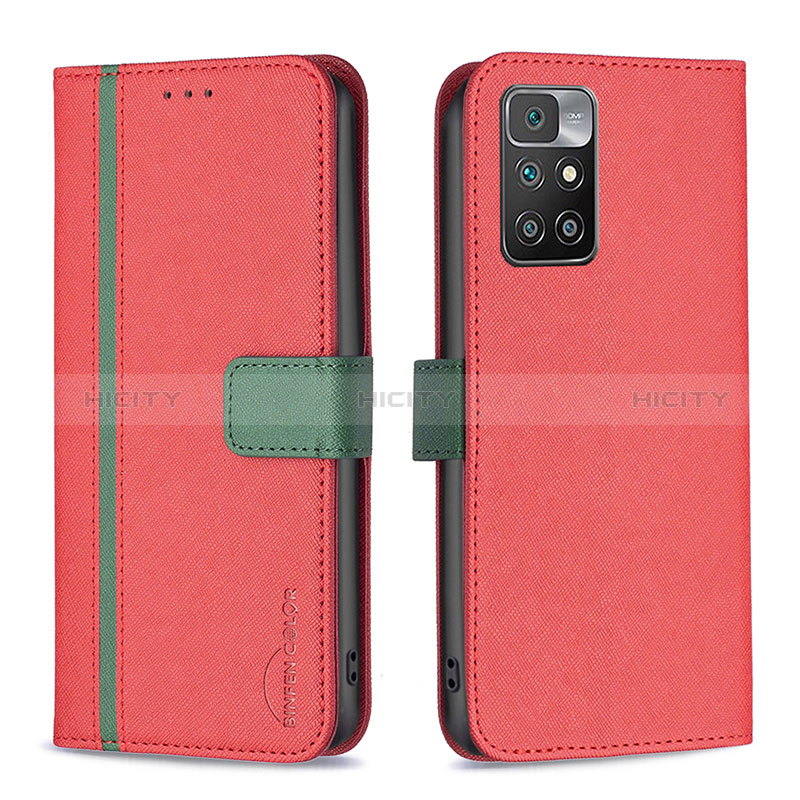 Custodia Portafoglio In Pelle Cover con Supporto B13F per Xiaomi Redmi 10 (2022)