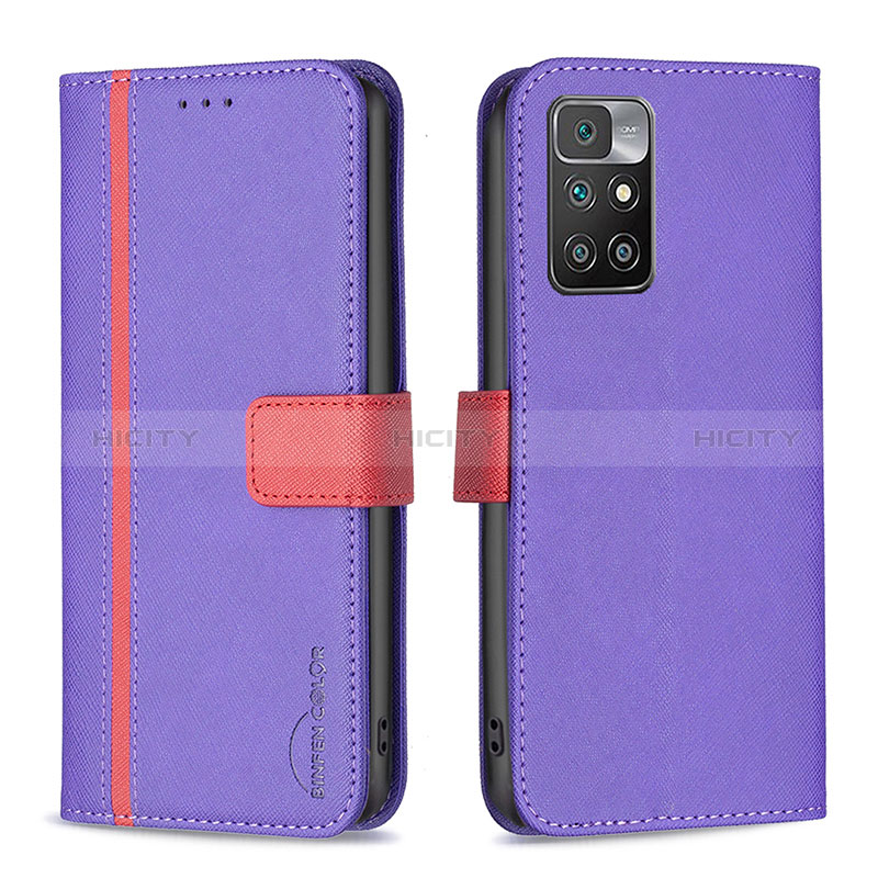 Custodia Portafoglio In Pelle Cover con Supporto B13F per Xiaomi Redmi 10 (2022)