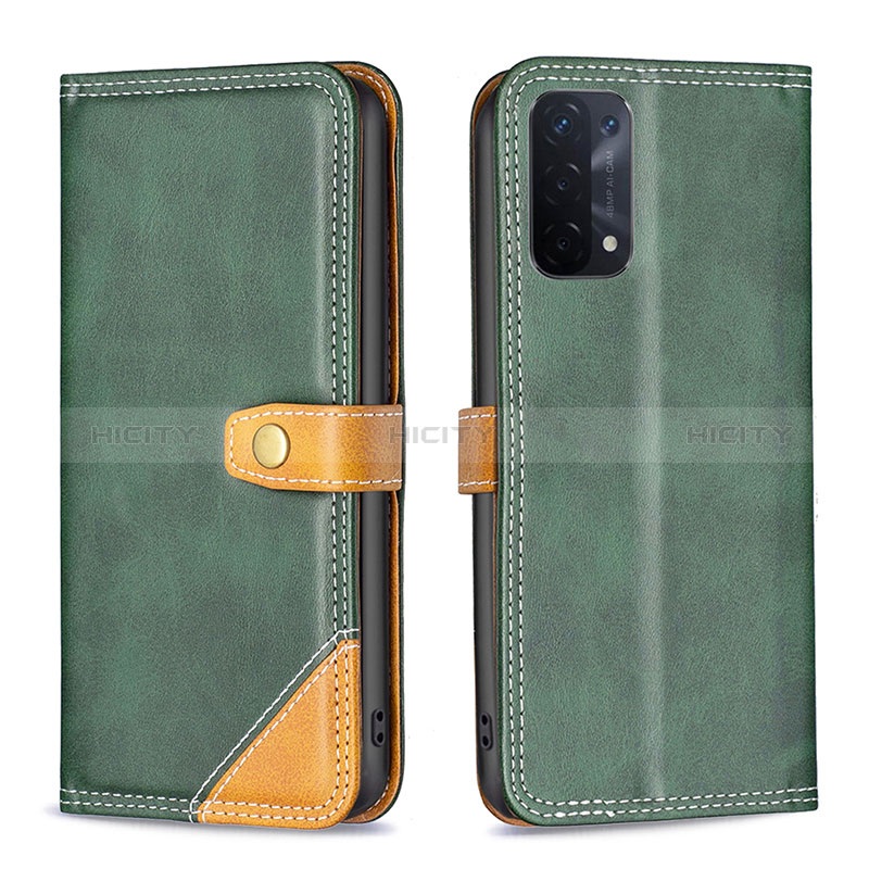 Custodia Portafoglio In Pelle Cover con Supporto B14F per Oppo A54 5G