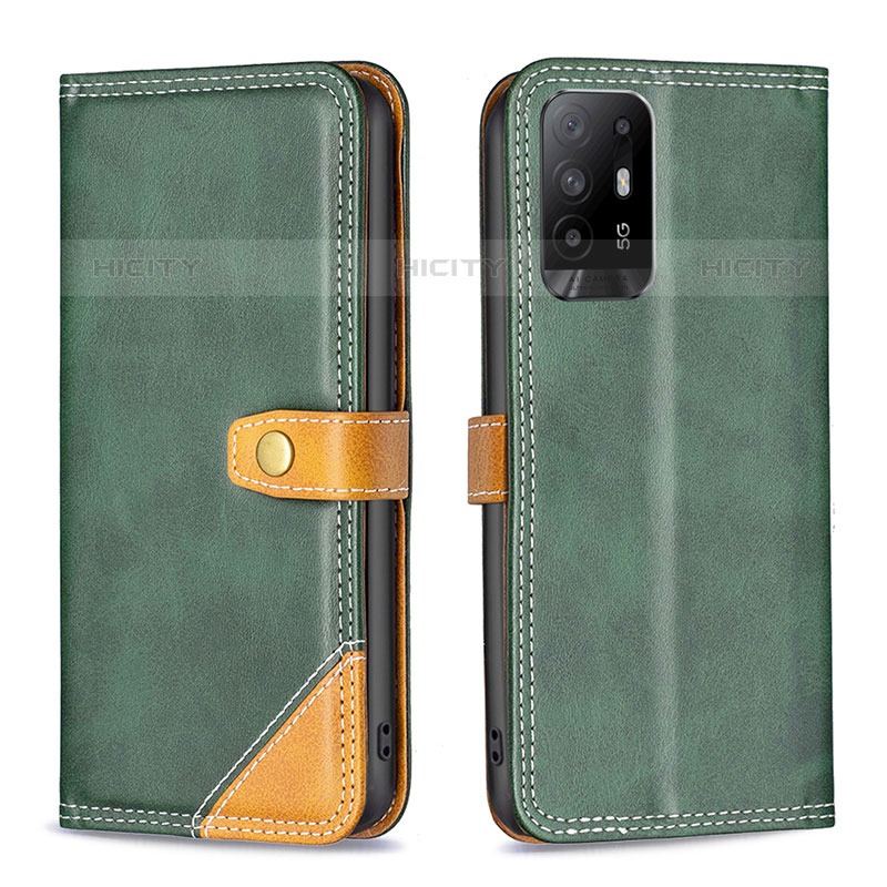 Custodia Portafoglio In Pelle Cover con Supporto B14F per Oppo A94 5G