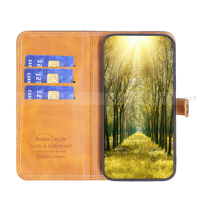 Custodia Portafoglio In Pelle Cover con Supporto B14F per Samsung Galaxy A05