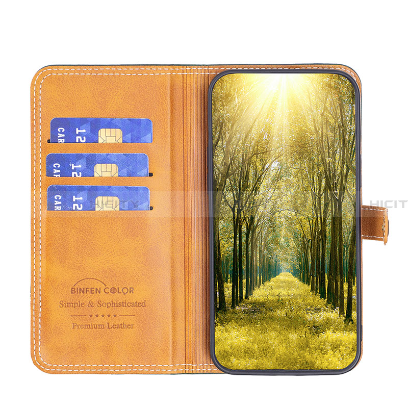 Custodia Portafoglio In Pelle Cover con Supporto B14F per Samsung Galaxy A23 5G SC-56C