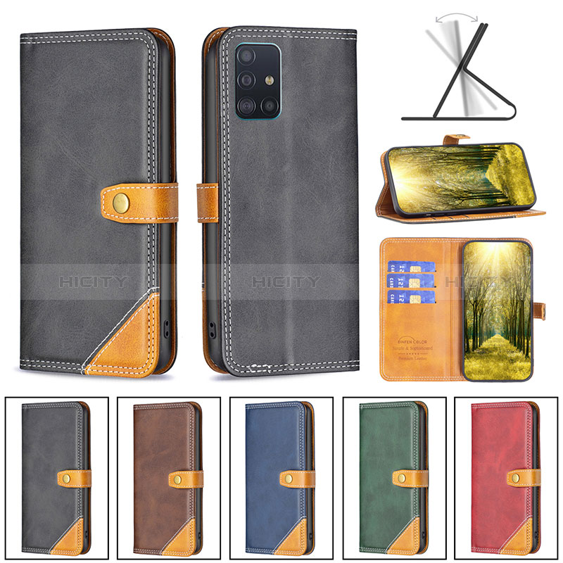 Custodia Portafoglio In Pelle Cover con Supporto B14F per Samsung Galaxy M40S