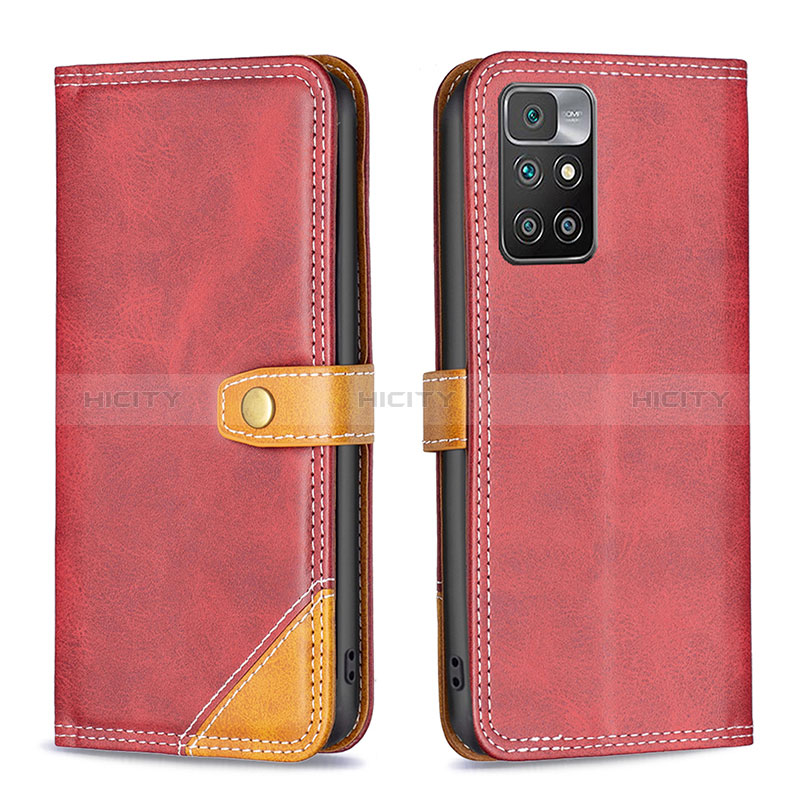 Custodia Portafoglio In Pelle Cover con Supporto B14F per Xiaomi Redmi 10 (2022)