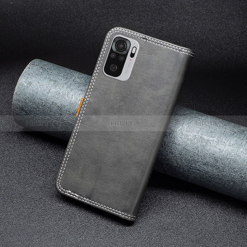 Custodia Portafoglio In Pelle Cover con Supporto B14F per Xiaomi Redmi Note 10 4G