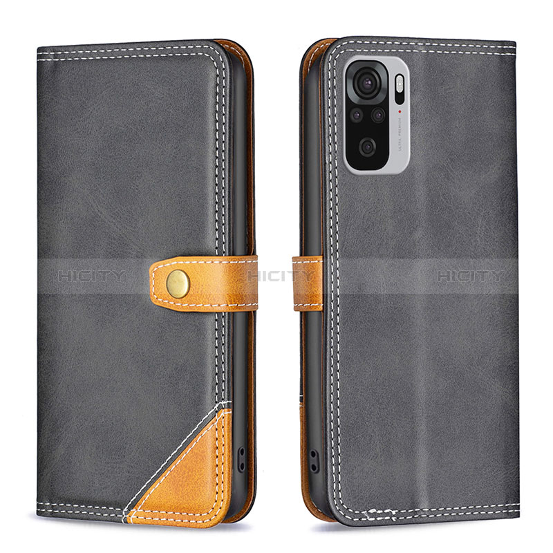 Custodia Portafoglio In Pelle Cover con Supporto B14F per Xiaomi Redmi Note 10 4G