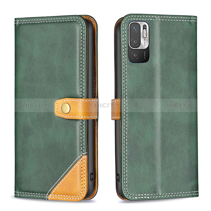 Custodia Portafoglio In Pelle Cover con Supporto B14F per Xiaomi Redmi Note 10T 5G