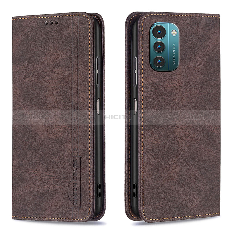 Custodia Portafoglio In Pelle Cover con Supporto B15F per Nokia G11