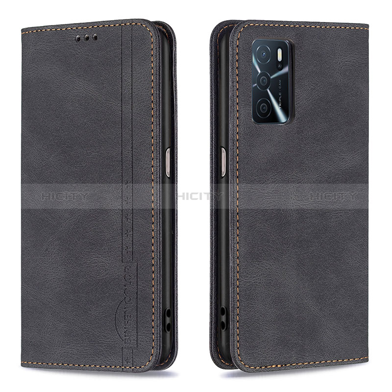 Custodia Portafoglio In Pelle Cover con Supporto B15F per Oppo A16