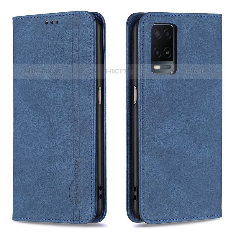 Custodia Portafoglio In Pelle Cover con Supporto B15F per Oppo A54 4G