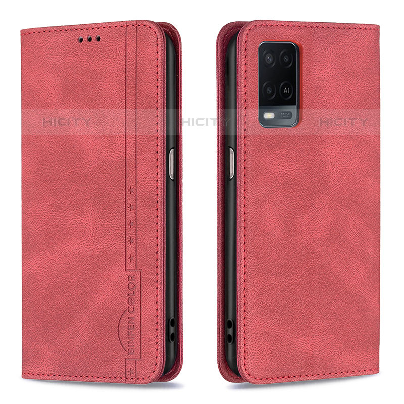 Custodia Portafoglio In Pelle Cover con Supporto B15F per Oppo A54 4G