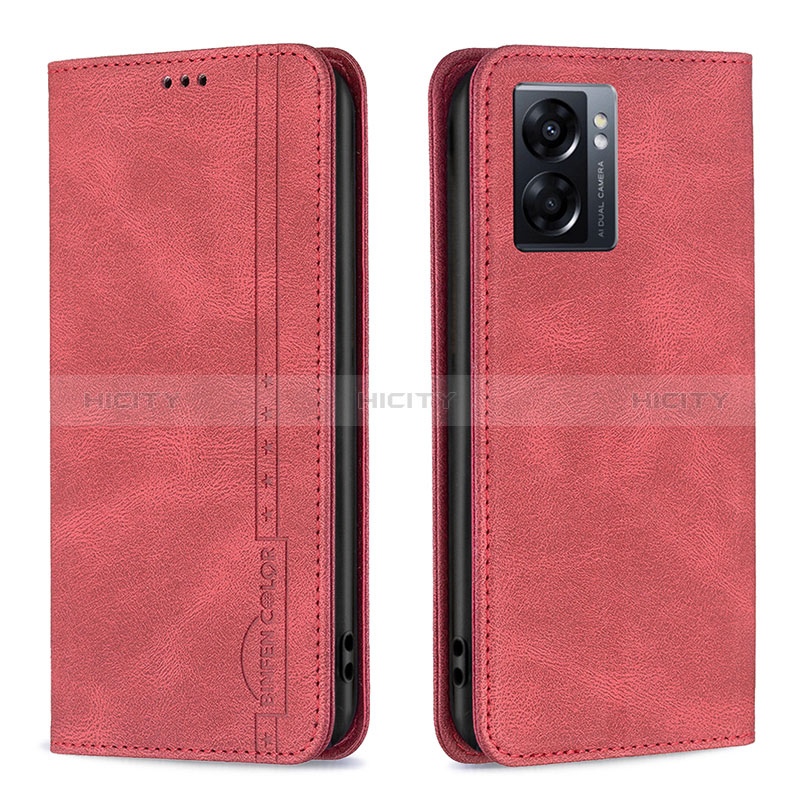 Custodia Portafoglio In Pelle Cover con Supporto B15F per Oppo A57 5G