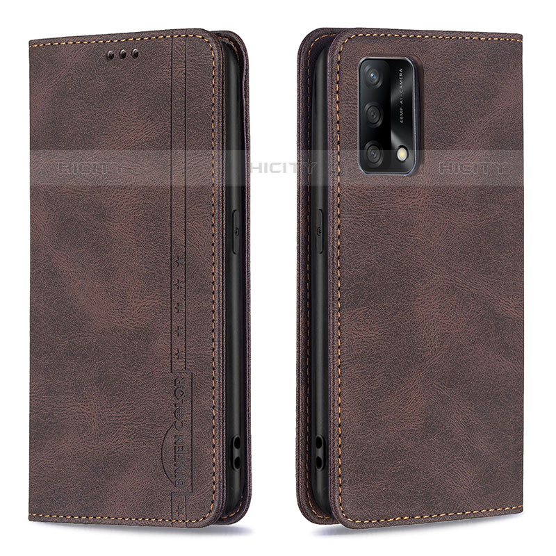 Custodia Portafoglio In Pelle Cover con Supporto B15F per Oppo A74 4G