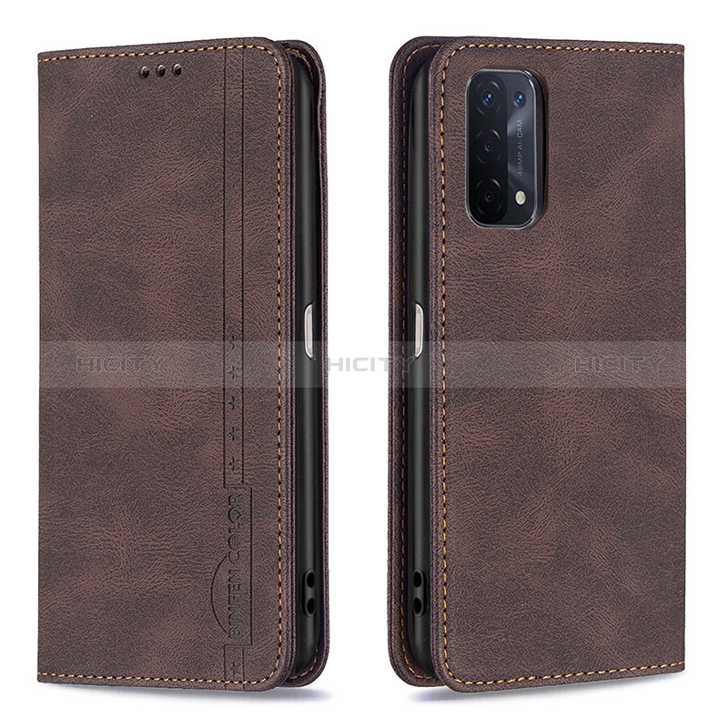 Custodia Portafoglio In Pelle Cover con Supporto B15F per Oppo A74 5G