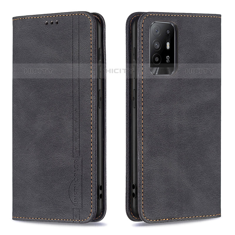 Custodia Portafoglio In Pelle Cover con Supporto B15F per Oppo A94 5G