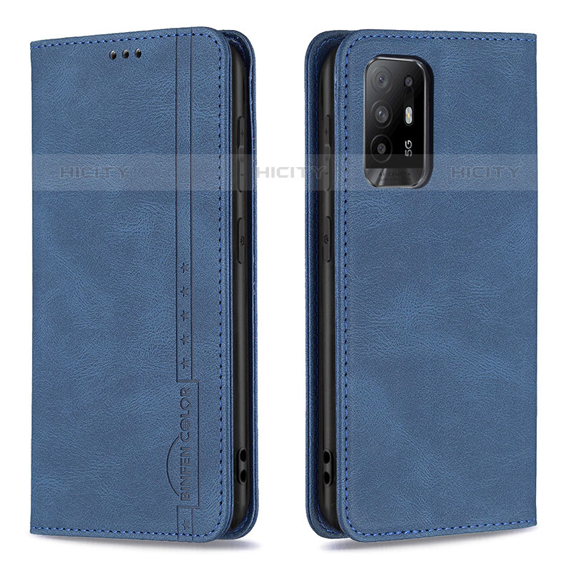 Custodia Portafoglio In Pelle Cover con Supporto B15F per Oppo A94 5G