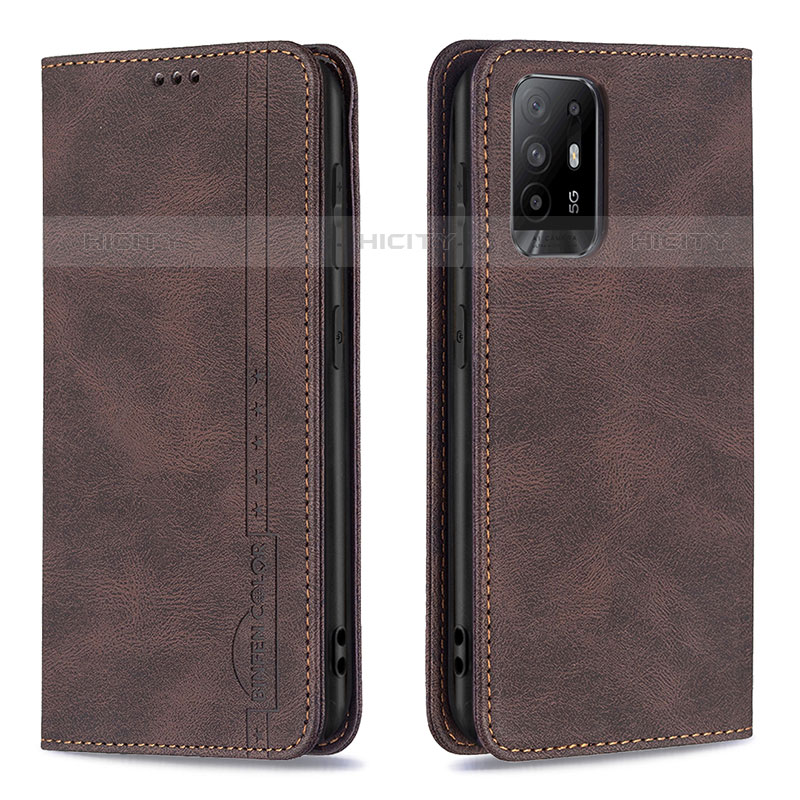 Custodia Portafoglio In Pelle Cover con Supporto B15F per Oppo A94 5G