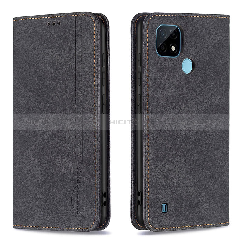 Custodia Portafoglio In Pelle Cover con Supporto B15F per Realme C21