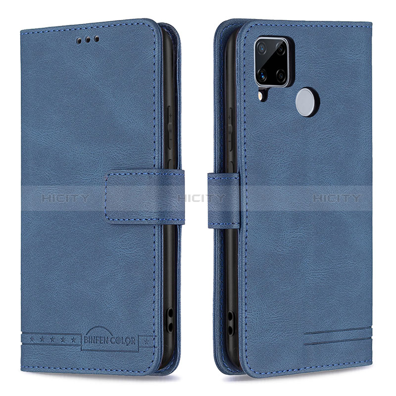 Custodia Portafoglio In Pelle Cover con Supporto B15F per Realme C25