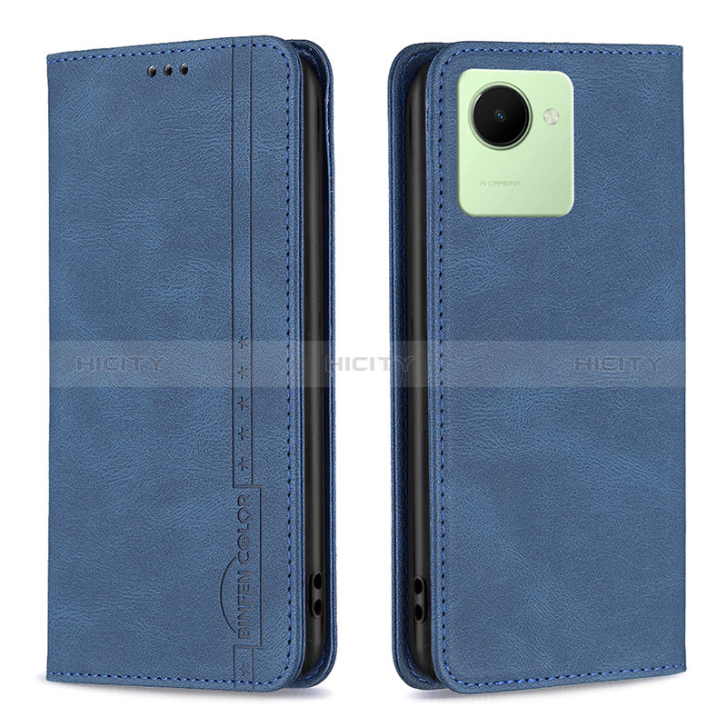 Custodia Portafoglio In Pelle Cover con Supporto B15F per Realme Narzo 50i Prime