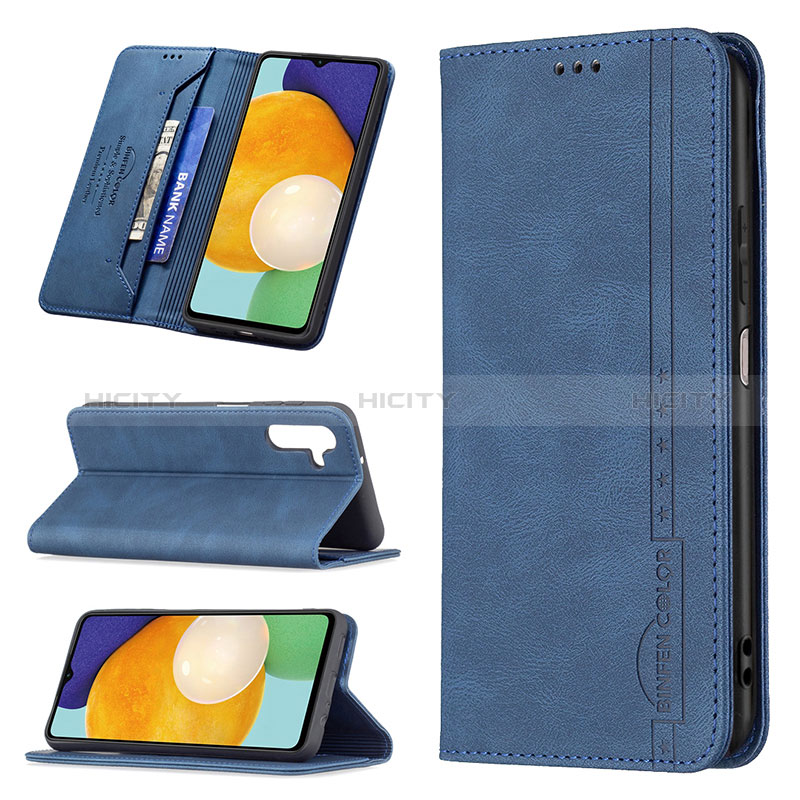 Custodia Portafoglio In Pelle Cover con Supporto B15F per Samsung Galaxy A04s