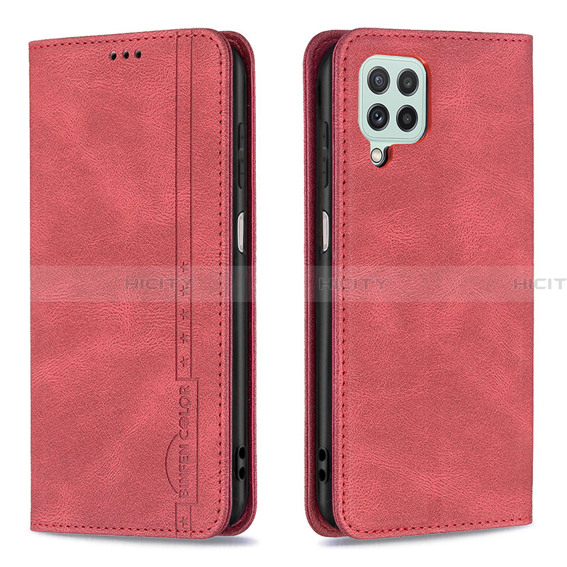 Custodia Portafoglio In Pelle Cover con Supporto B15F per Samsung Galaxy A22 4G